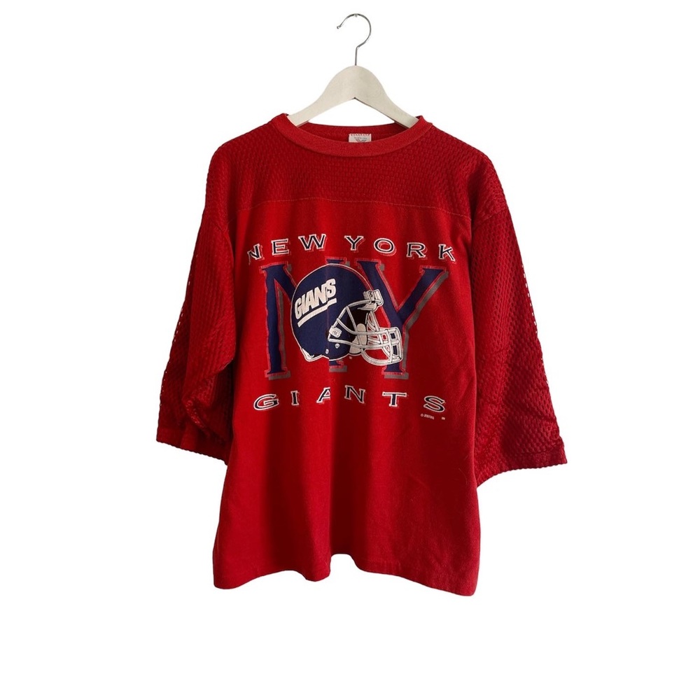 3/4 Sleeve New York Giants Jersey, Crew Sweater